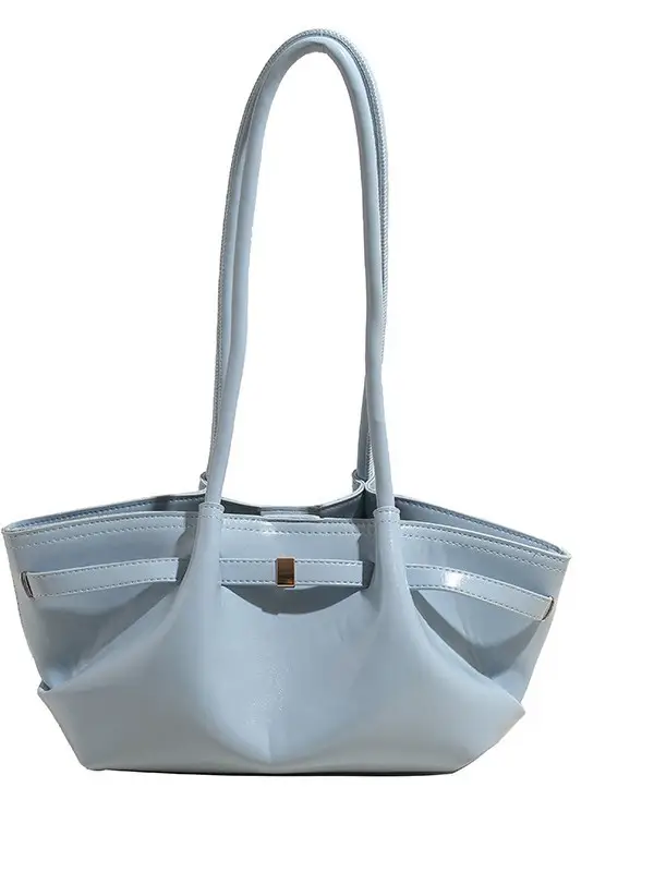 Silver Pleated Shoulder Bag for Women 2026 - Image 11