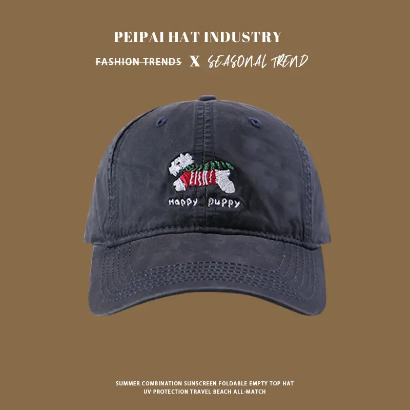 Korean Puppy Cap Women Summer Sunscreen Cap
