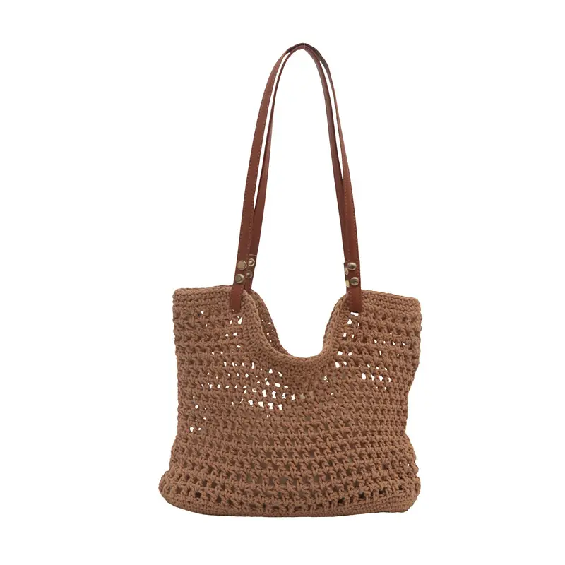 Women's Woven Straw Shoulder Bag Large Capacity New 2025 - Image 2