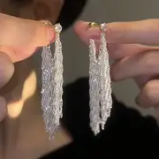 Cold Wind Double Ring Large Earrings Women's 2025 Fashion — feature 11
