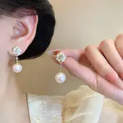 Cold Wind Double Ring Large Earrings Women's 2025 Fashion — feature 2