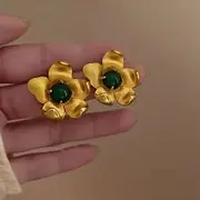 Cold Wind Double Ring Large Earrings Women's 2025 Fashion — feature 28