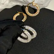 Cold Wind Double Ring Large Earrings Women's 2025 Fashion — feature 3