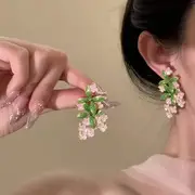 Cold Wind Double Ring Large Earrings Women's 2025 Fashion — feature 34