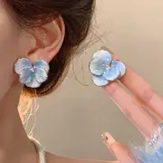 Cold Wind Double Ring Large Earrings Women's 2025 Fashion — feature 42