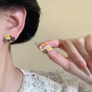 Cold Wind Double Ring Large Earrings Women's 2025 Fashion — feature 58