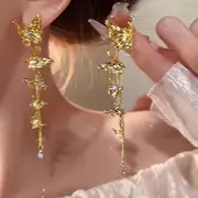 Cold Wind Double Ring Large Earrings Women's 2025 Fashion — feature 59