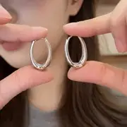 Cold Wind Double Ring Large Earrings Women's 2025 Fashion — feature 60