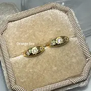 Cold Wind Double Ring Large Earrings Women's 2025 Fashion — feature 66