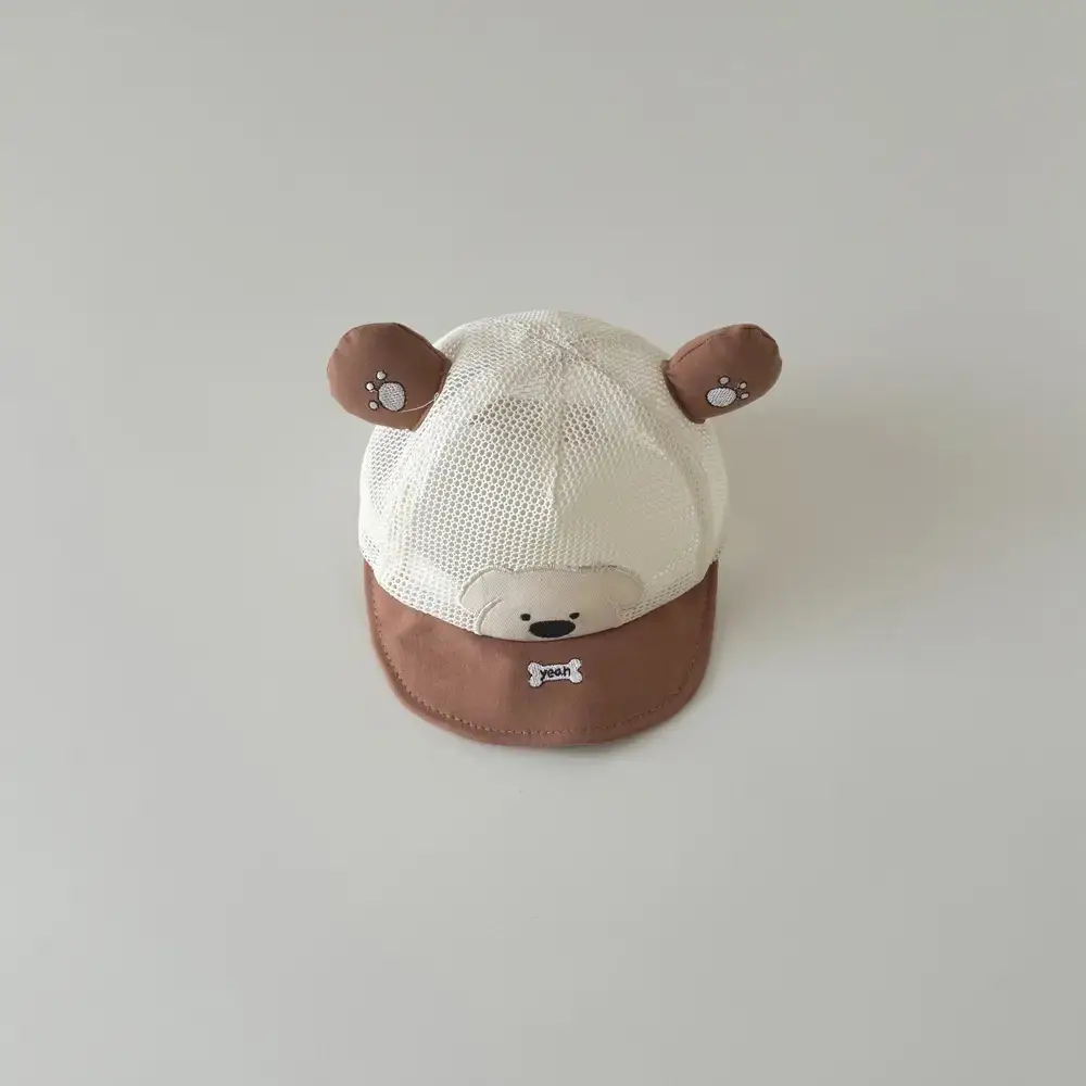 Cute Mesh Bear Cap for Boys Summer 2025 - Image 3