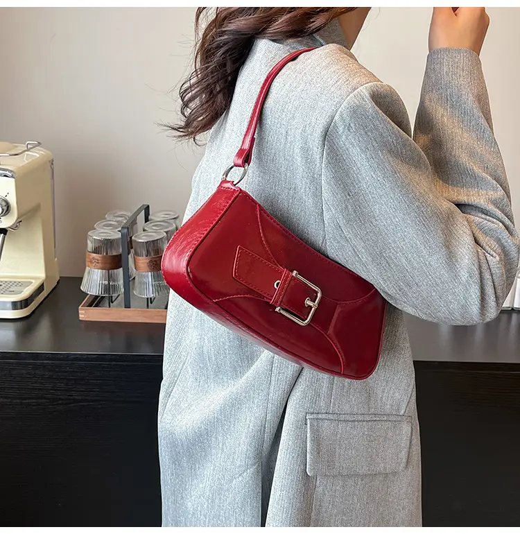 Silver Korean Style Underarm Bag for Women — feature 10