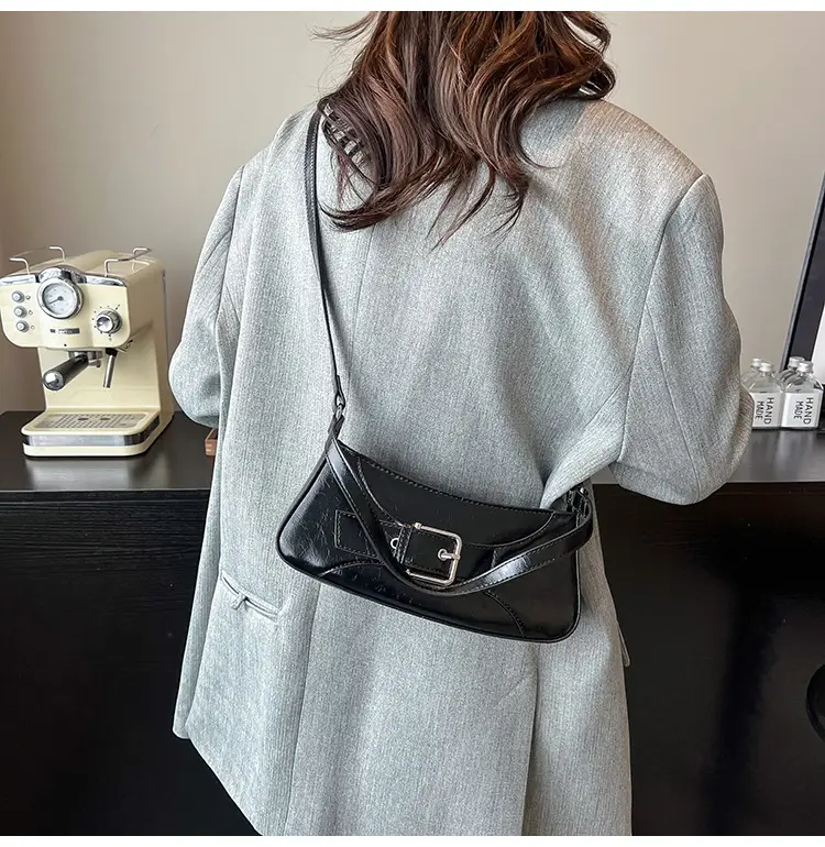 Silver Korean Style Underarm Bag for Women — feature 16