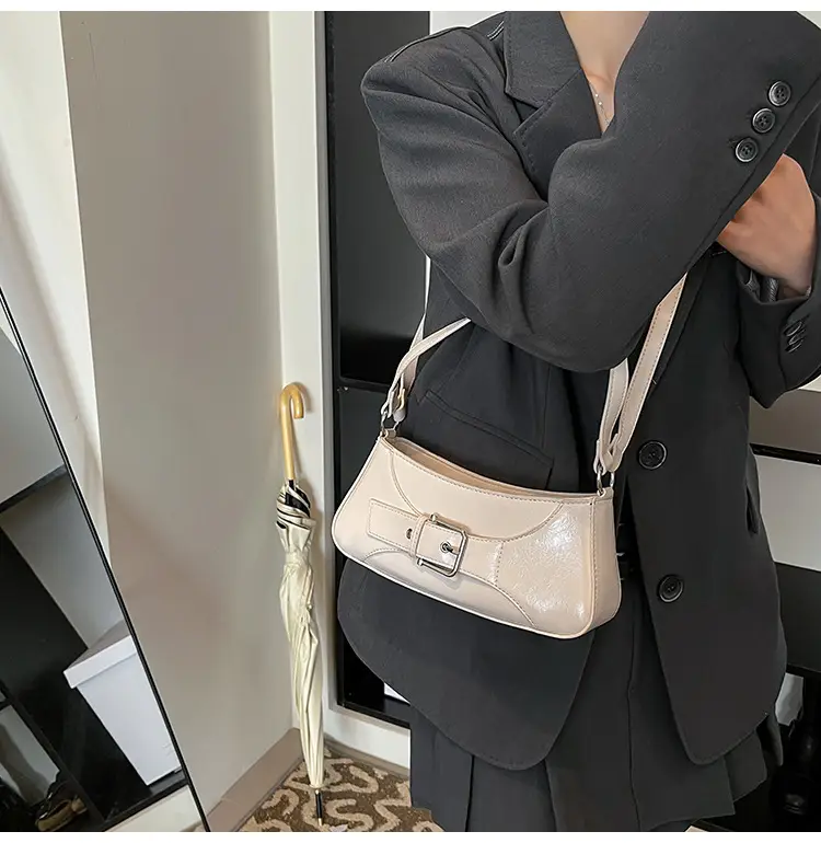 Silver Korean Style Underarm Bag for Women — feature 22