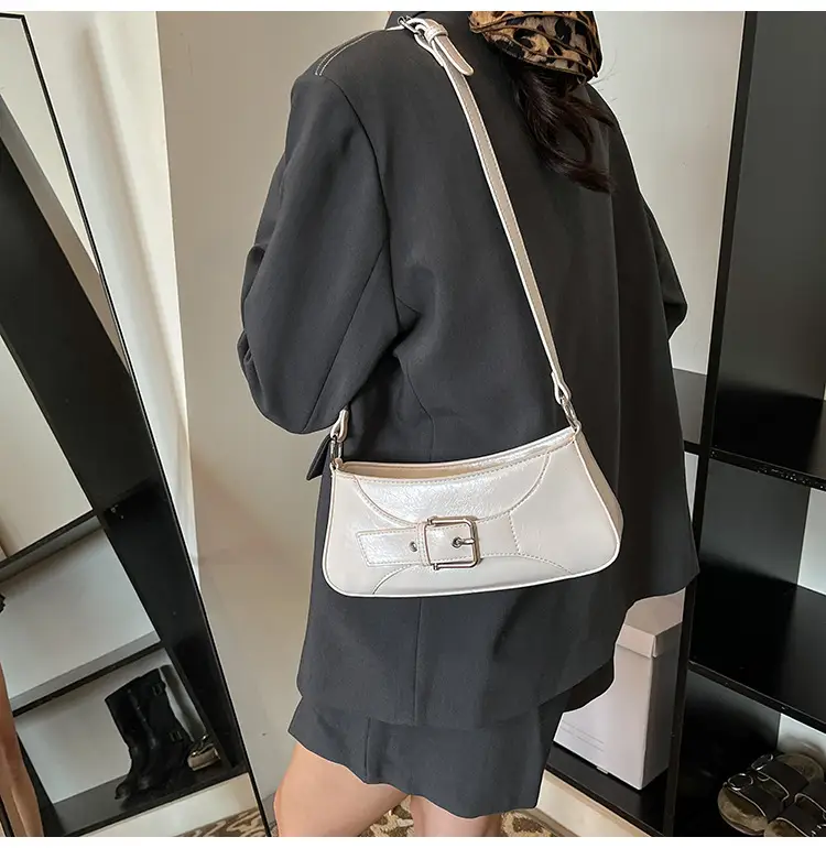 Silver Korean Style Underarm Bag for Women — feature 25