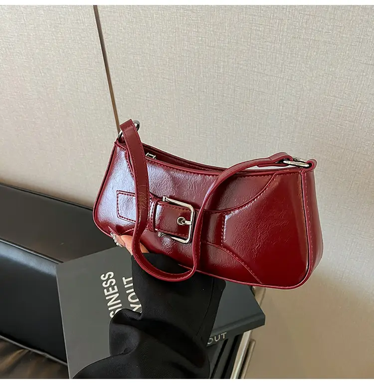 Silver Korean Style Underarm Bag for Women — feature 26