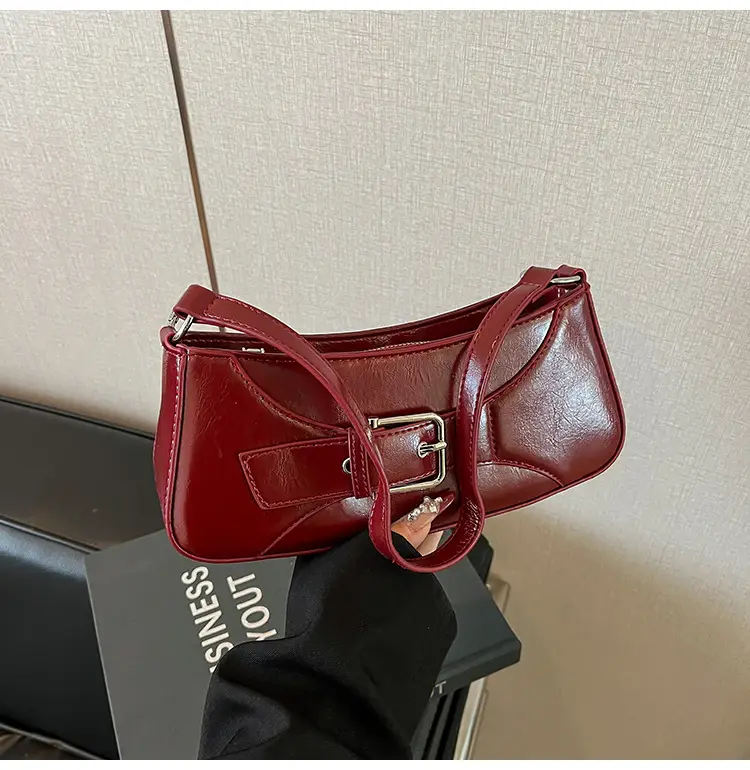 Silver Korean Style Underarm Bag for Women — feature 27