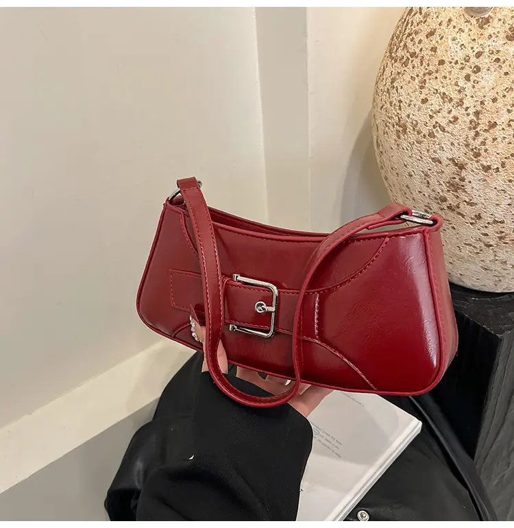 Silver Korean Style Underarm Bag for Women — feature 29