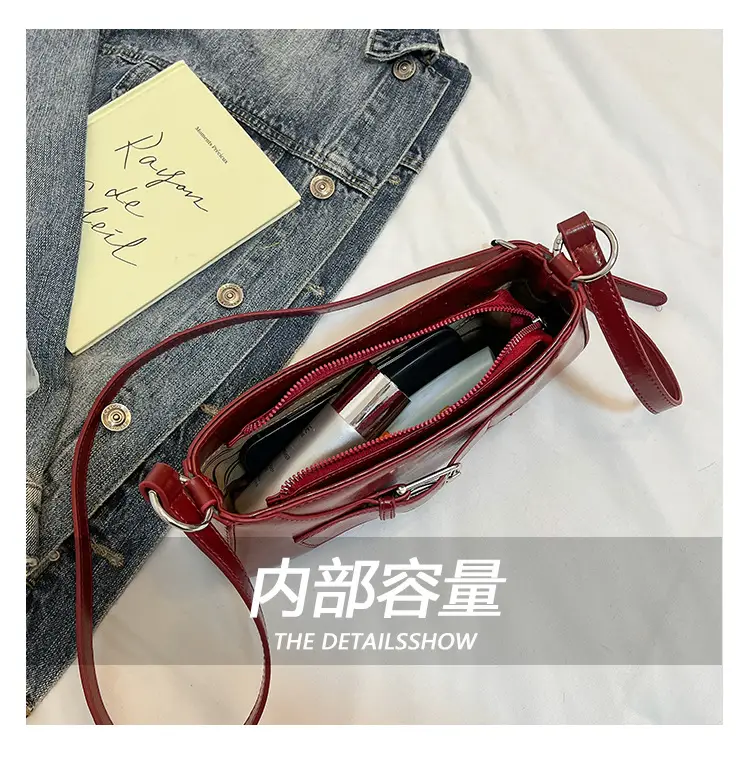 Silver Korean Style Underarm Bag for Women — feature 3