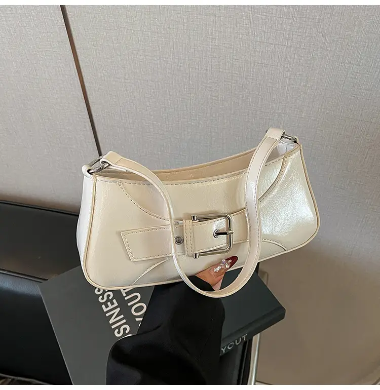 Silver Korean Style Underarm Bag for Women — feature 39