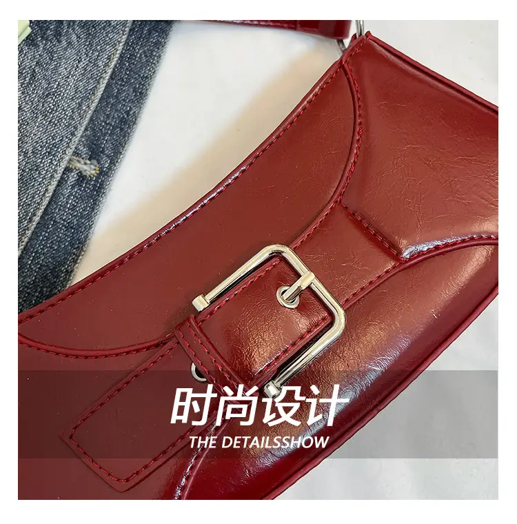 Silver Korean Style Underarm Bag for Women — feature 4