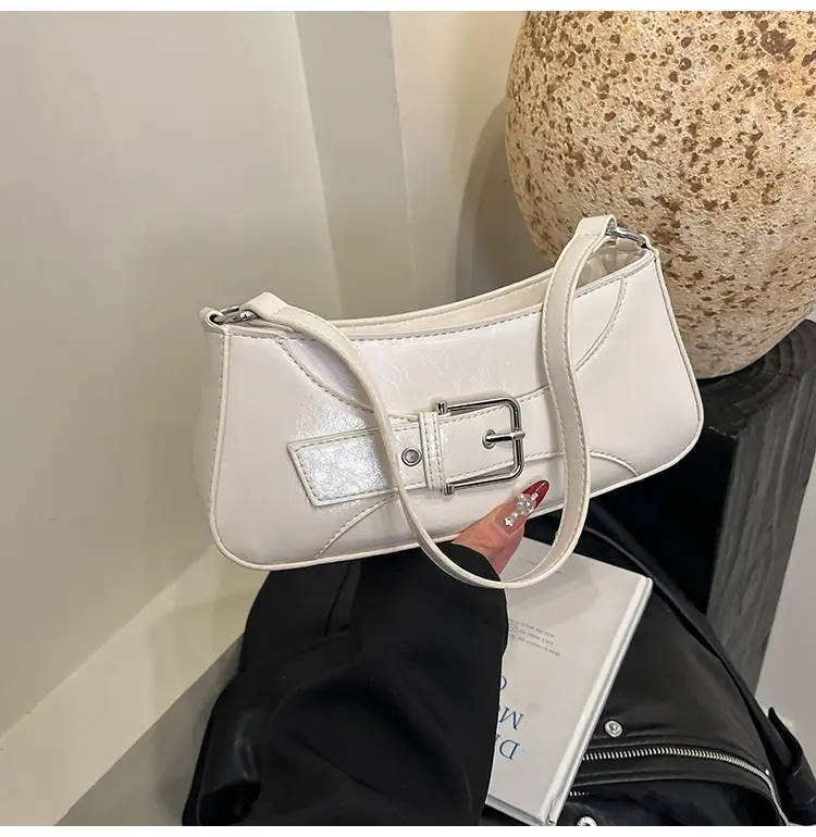 Silver Korean Style Underarm Bag for Women — feature 40