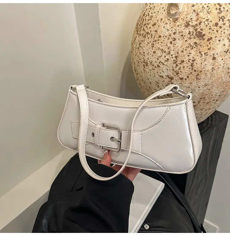Silver Korean Style Underarm Bag for Women — feature 41