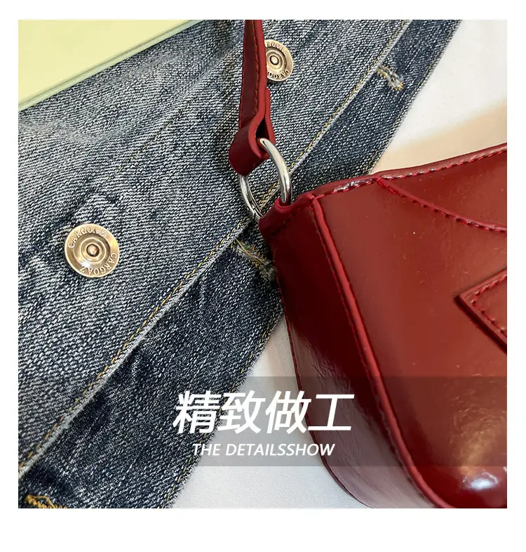 Silver Korean Style Underarm Bag for Women — feature 5