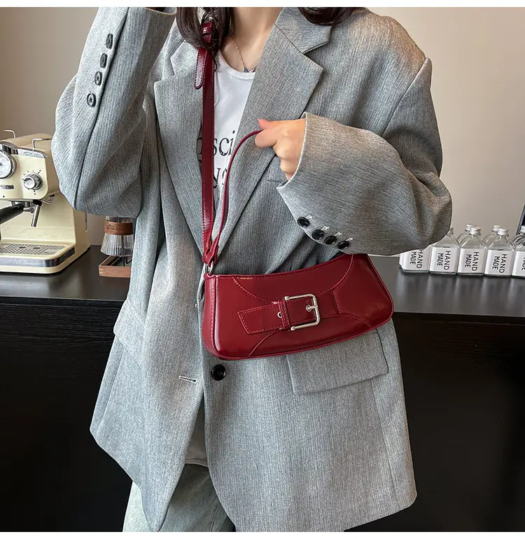 Silver Korean Style Underarm Bag for Women — feature 6