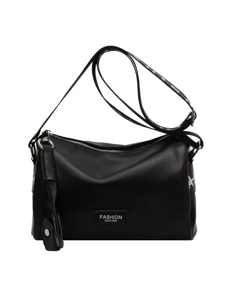 Women's Crossbody Bag Black White 2025 Niche Design - Image 7
