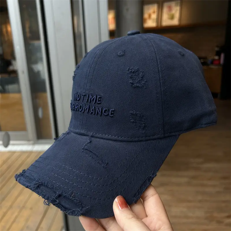 Women's Beige Cotton Hat with Face Embroidery — feature 1