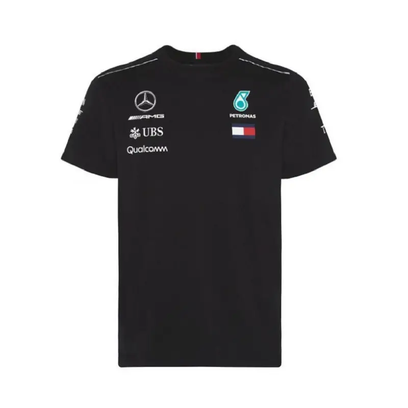 Cycling Clothing Outdoor Quick-drying Short-sleeved T-shirt Downhill Clothing Men's and Women's Mercedes F1 Racing Mountain Bike Sports Off-road Suit