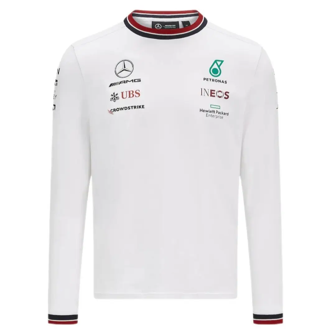 New F1 racing long-sleeved T-shirt motorcycle clothing off-road breathable quick-drying crew neck long-sleeved sportswear jacket foreign trade