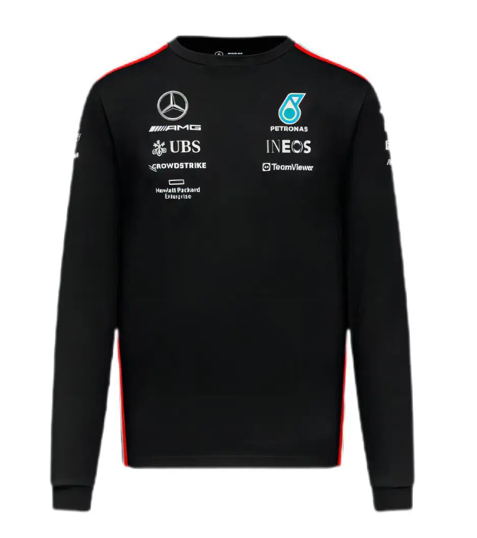 New F1 racing long-sleeved T-shirt motorcycle clothing off-road breathable quick-drying crew neck long-sleeved sportswear jacket foreign trade