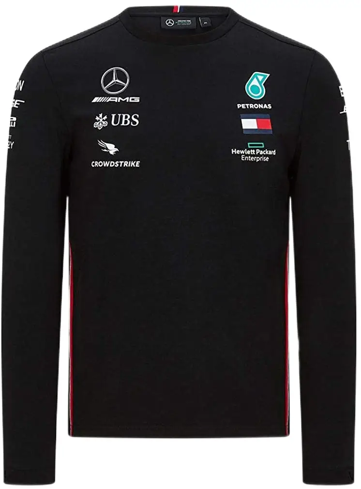 New F1 racing long-sleeved T-shirt motorcycle clothing off-road breathable quick-drying crew neck long-sleeved sportswear jacket foreign trade