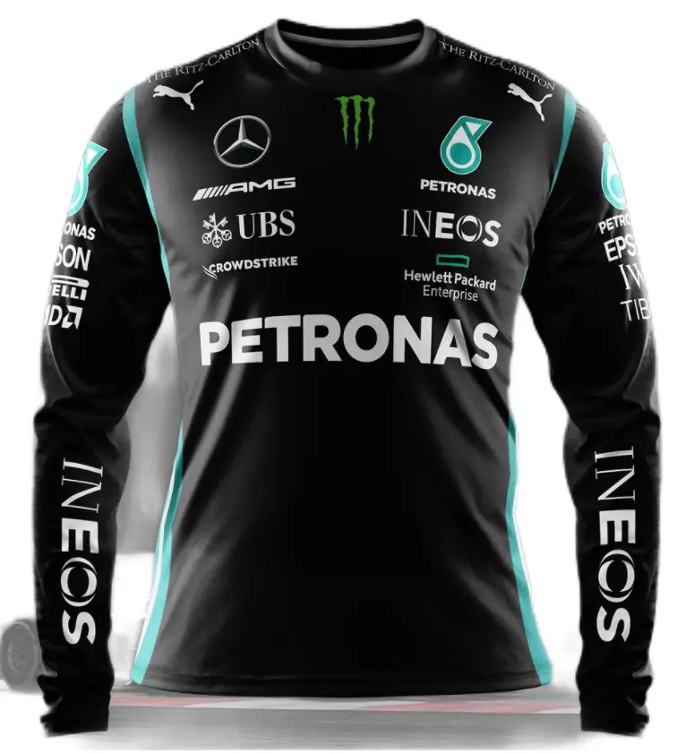 New F1 racing long-sleeved T-shirt motorcycle clothing off-road breathable quick-drying crew neck long-sleeved sportswear jacket foreign trade