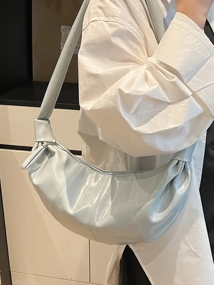 Pink Crossbody Bag Women's Casual Lightweight Shoulder Crossbody - Image 9