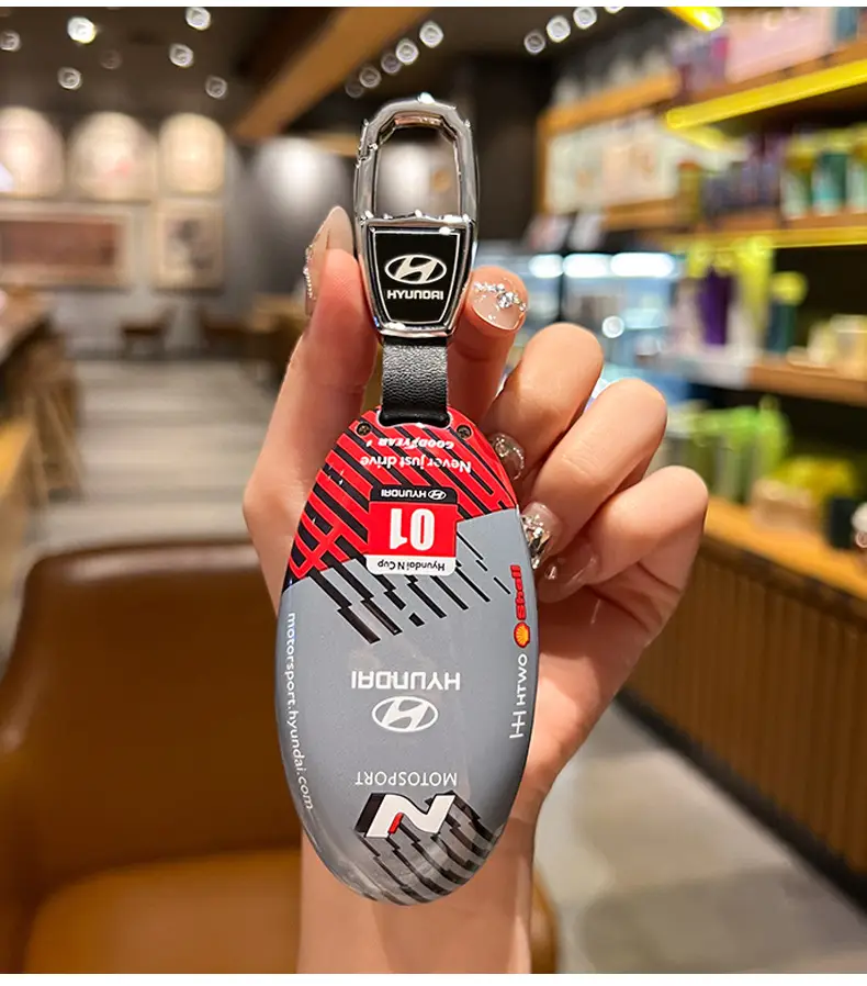 Suitable for Hyundai Elantra Key Case Tucson L11 Generation Aini Krypton loniq6 Shengda Sonata Key Case — feature 7