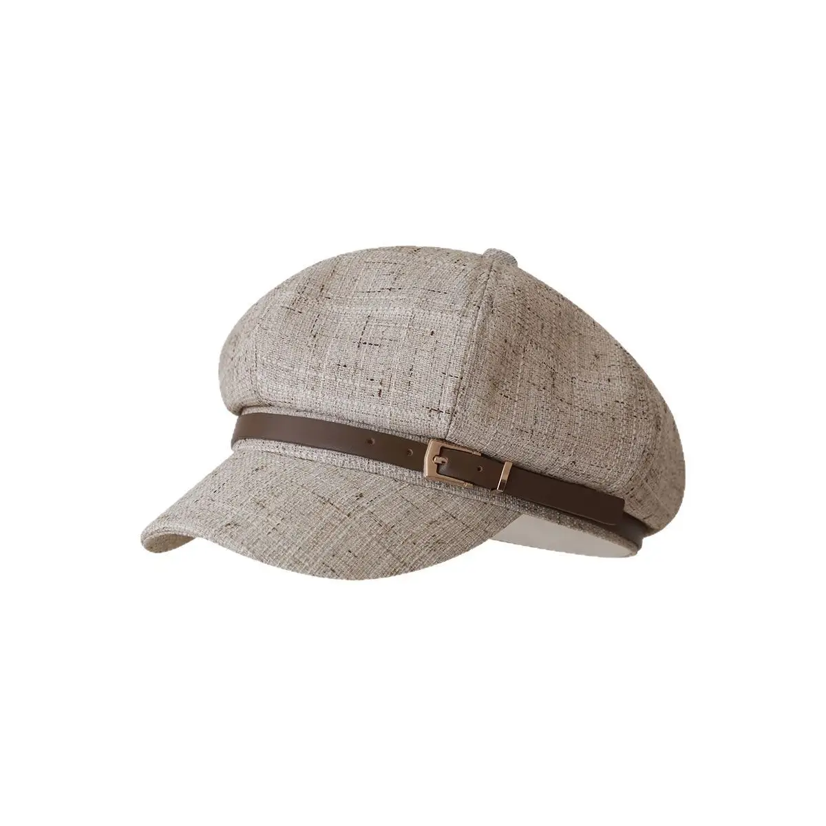 Small Cotton Linen Cap for Girls Adjustable 55-59CM - Image 8
