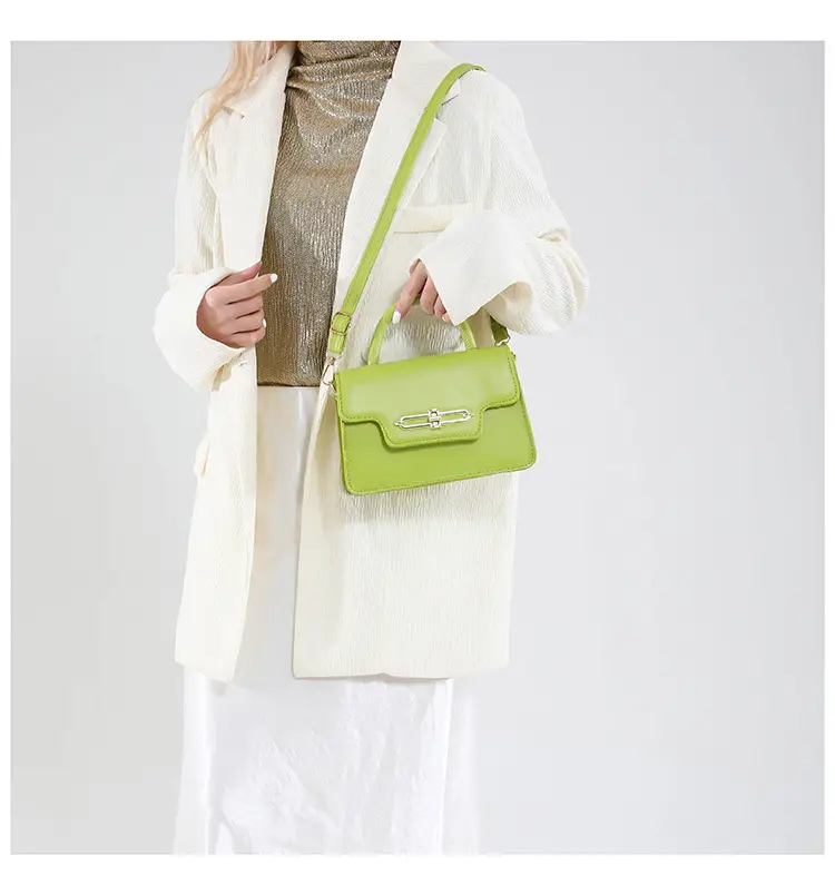 Women's Green Shoulder Bag 2025 Spring Summer New Arrival — feature 21