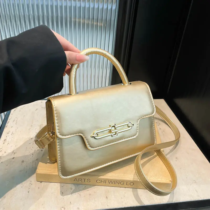 Women's Green Shoulder Bag 2025 Spring Summer New Arrival