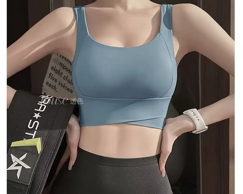 White Push-Up Sports Bra for Women — feature 32