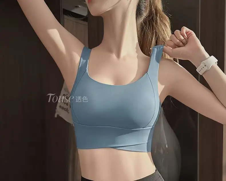White Push-Up Sports Bra for Women — feature 38