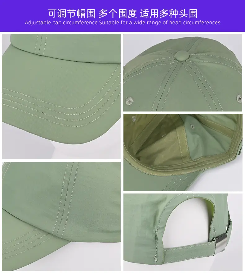 Factory Direct Pure Cotton Baseball Caps for Men Women — feature 15