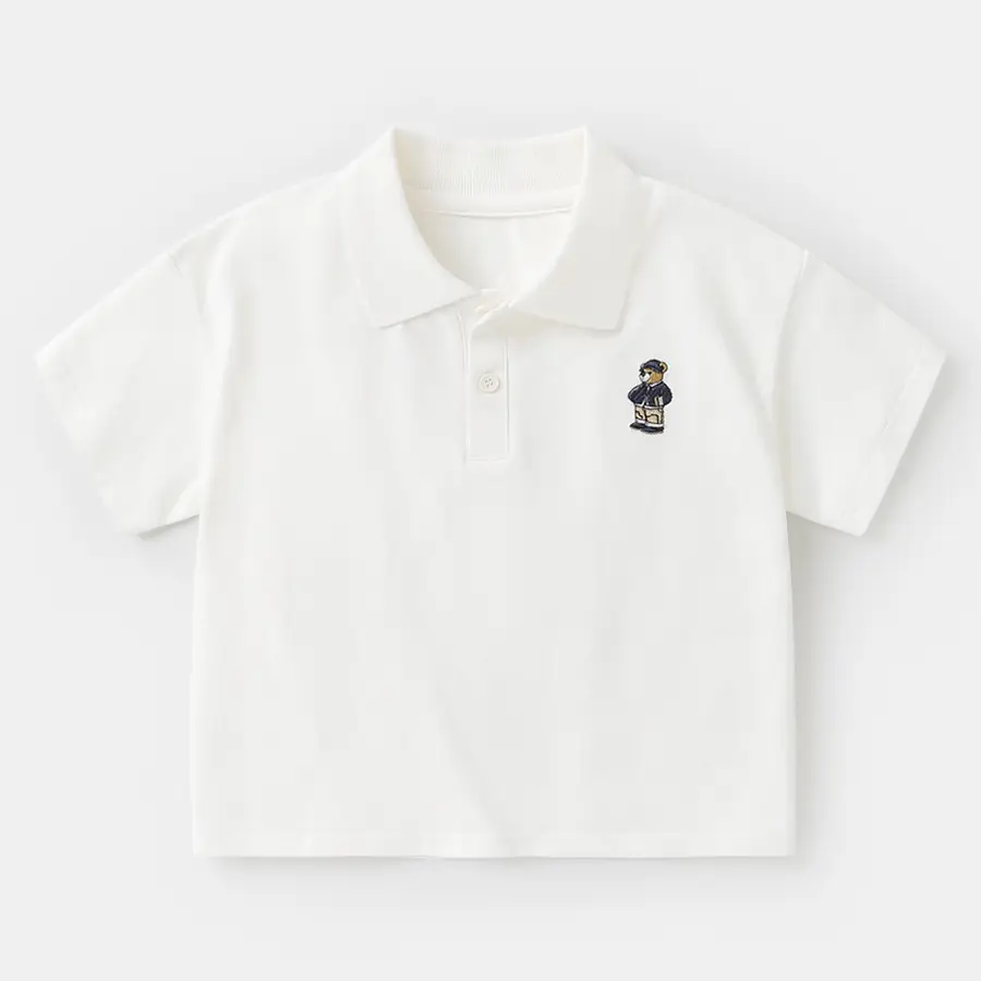 Right European Boys Short Sleeve Polo T-Shirt Summer - Image 3