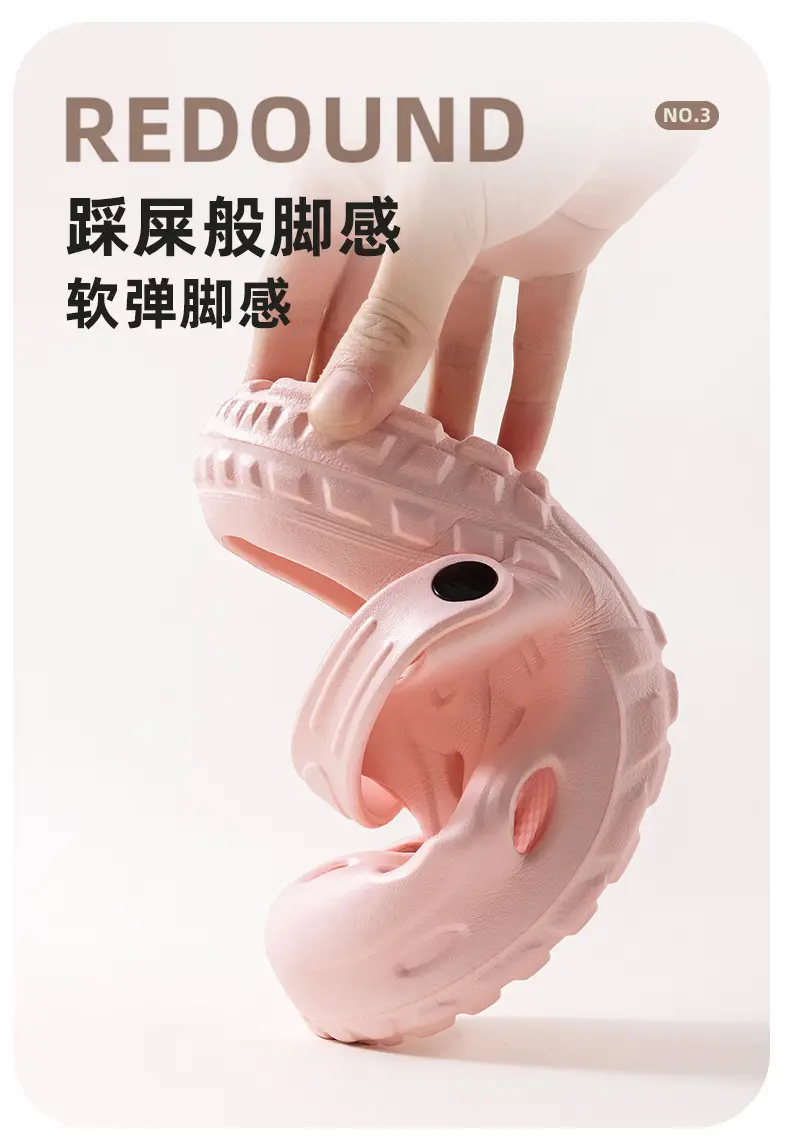 Qida Shun New Fashionable Men's and Women's Hole Shoes Summer Beach Shoes Couple's Dual-Use Sandals Ventilated Baotou Garden Shoes — feature 6