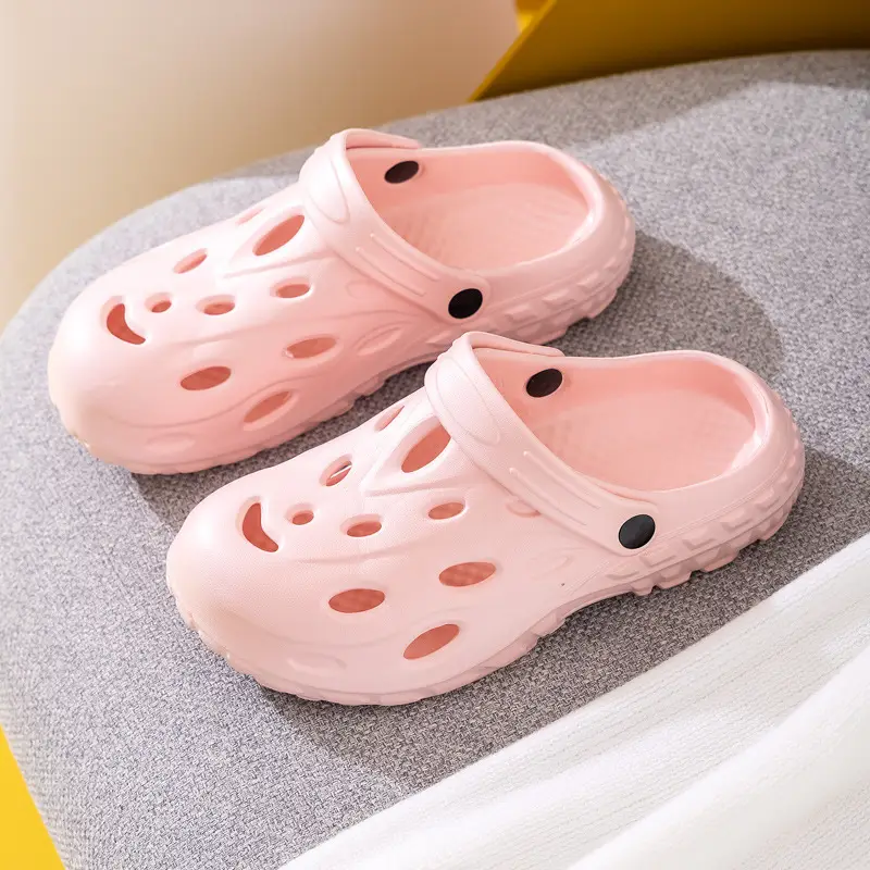 Qida Shun New Fashionable Men's and Women's Hole Shoes Summer Beach Shoes Couple's Dual-Use Sandals Ventilated Baotou Garden Shoes - Image 2