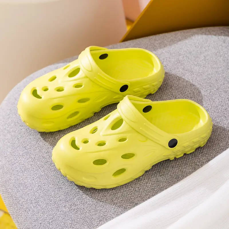 Qida Shun New Fashionable Men's and Women's Hole Shoes Summer Beach Shoes Couple's Dual-Use Sandals Ventilated Baotou Garden Shoes - Image 3