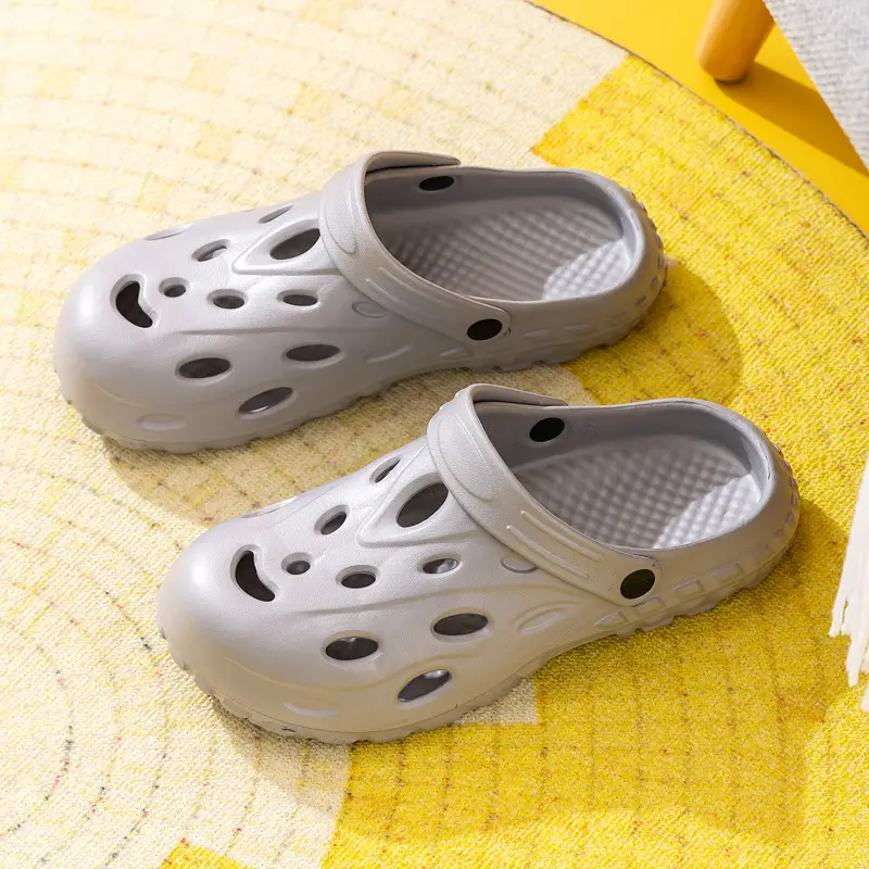Qida Shun New Fashionable Men's and Women's Hole Shoes Summer Beach Shoes Couple's Dual-Use Sandals Ventilated Baotou Garden Shoes - Image 5