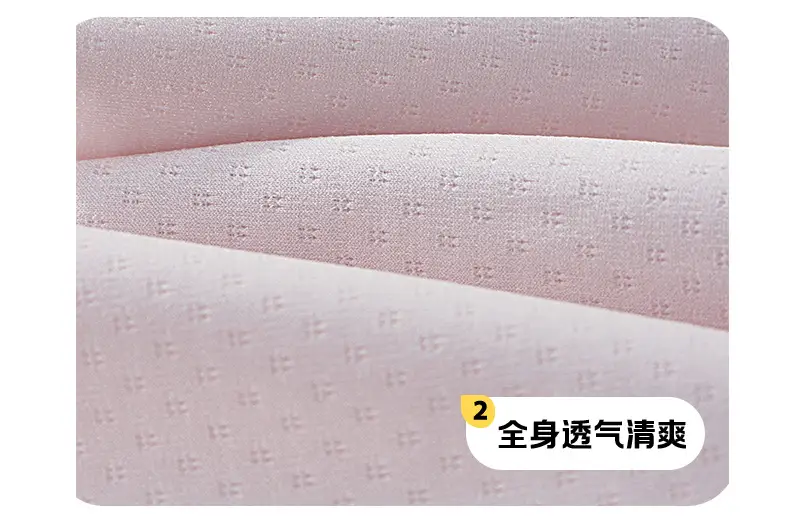 Underwear Honeycomb Mesh Quick-Drying Sports Shock-Proof Bra for Developing Girls Breathable with Breast Pads Thin Full Cup — feature 22