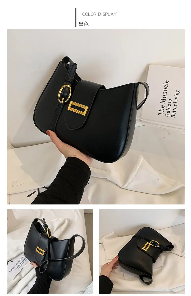 Black Crossbody Bag Women Soft Leather 2025 — feature 12
